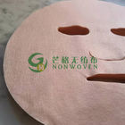 Pink 0.31mm Thickness 45 Gsm Silk Rayon Mask Sheet